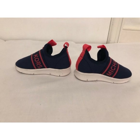 Michael Kors & Wonder Nation Kids Boys Sneakers Shoes Black/ Blue Red Size 5 - Picture 3 of 12